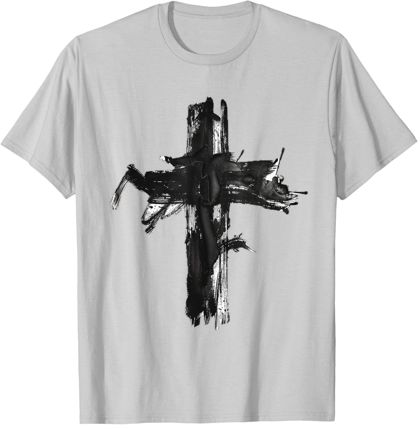 The Cross of Jesus Christ Resurrection T-Shirt - T-Shirt | Ash