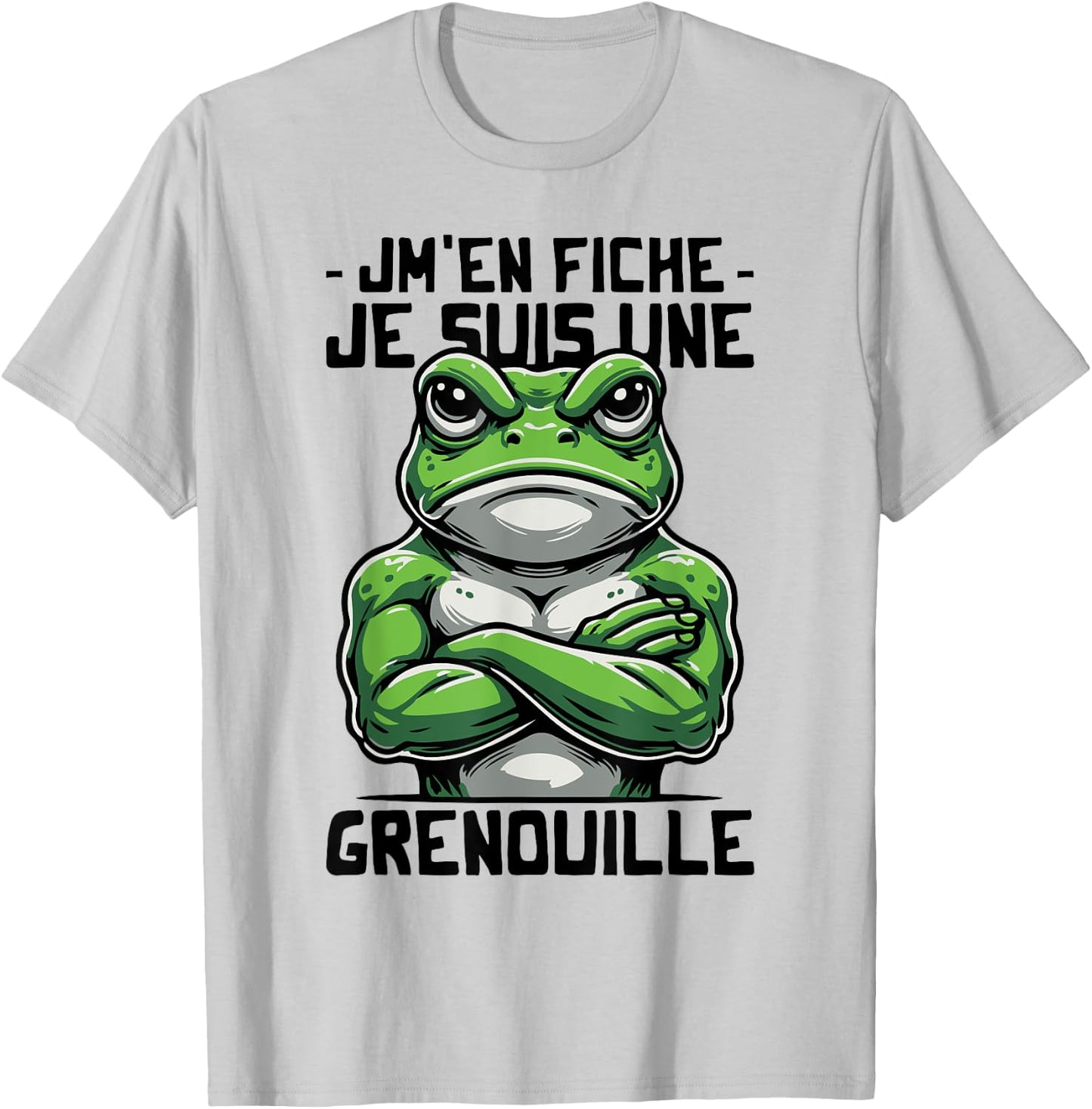 Frog Woman Girl Boy Je suis une Grenouille , white, S T-Shirt - T-Shirt | Ash