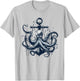 Cute Octopus Art I Kids Octopus T-Shirt - T-Shirt | Ash