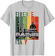 Souvenirs From Firenze Italy With Italian Vintage Florence T-Shirt - T-Shirt | Ash