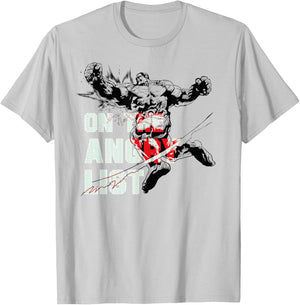 Marvel Avengers The Hulk On The Angry List Christmas T-Shirt - T-Shirt | Ash