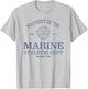 One Piece Marine Athletic Dept , White T-Shirt - T-Shirt | Ash