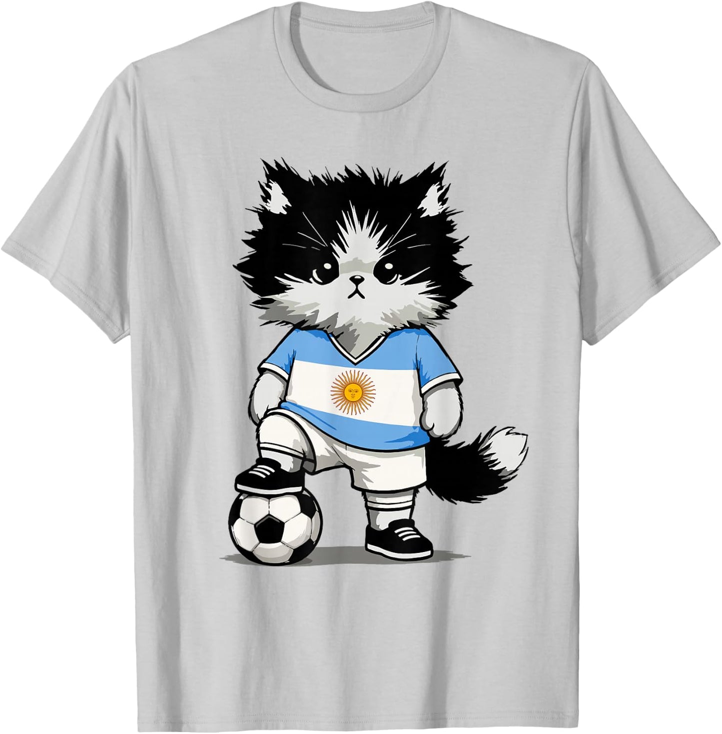 Argentinian Flag Men Women Kids Argentina T-Shirt - T-Shirt | Ash
