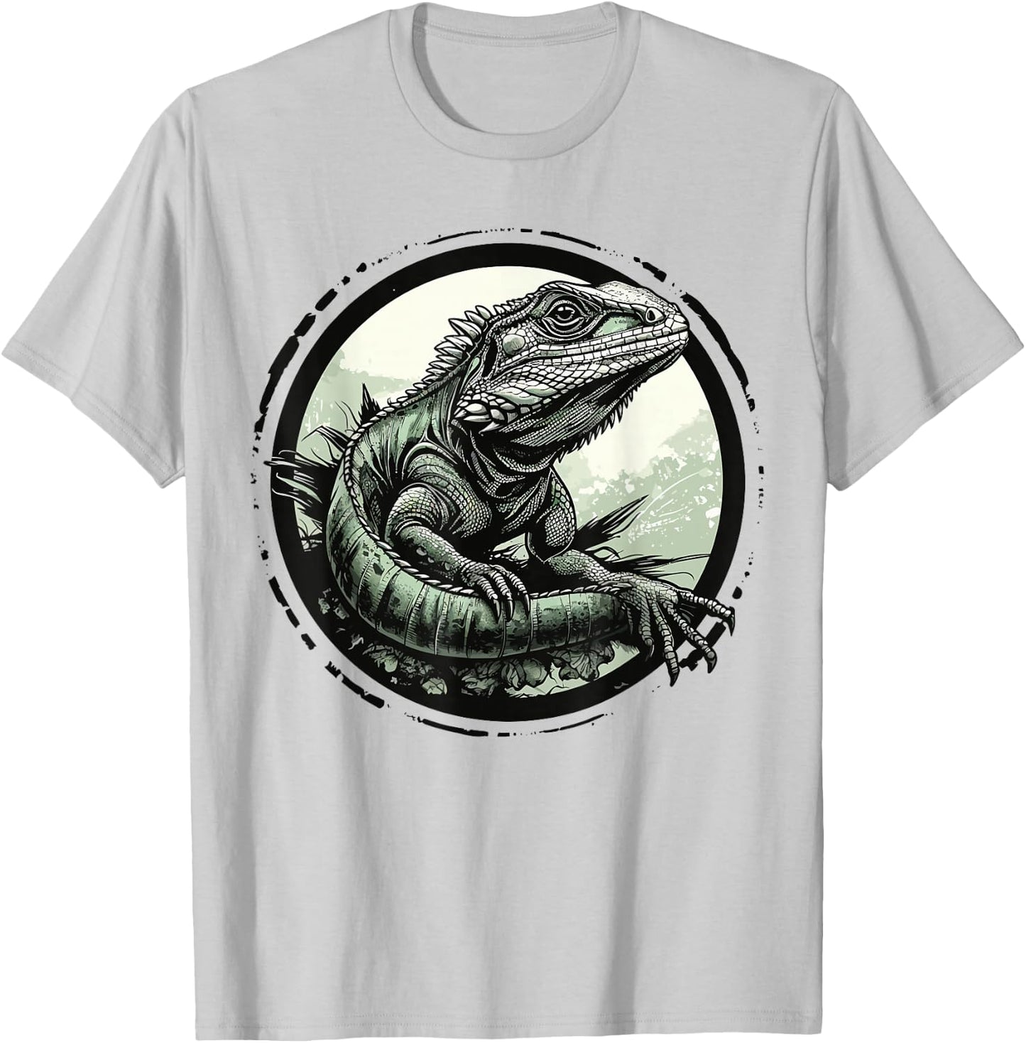 Iguana T-Shirt - T-Shirt | Ash
