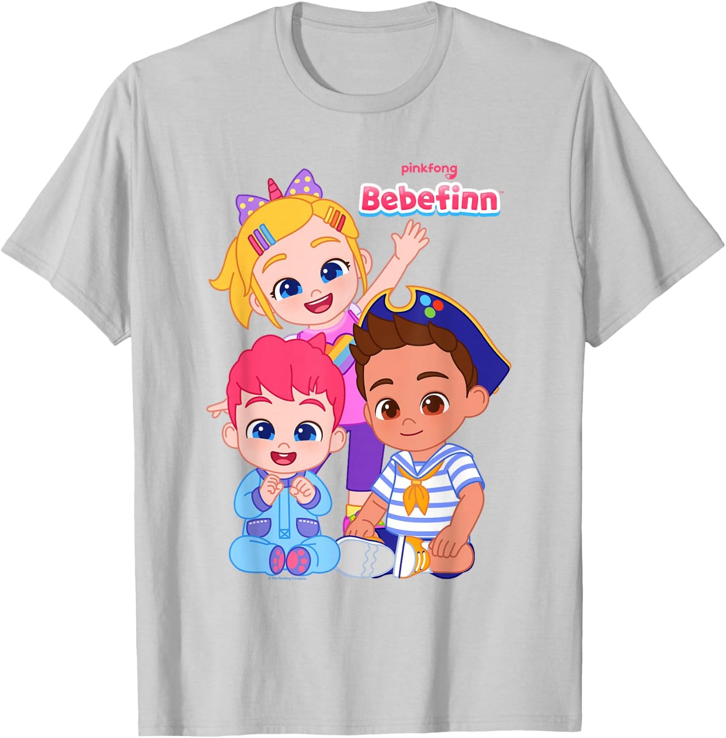 Bebefinn Siblings T-Shirt - T-Shirt | Ash