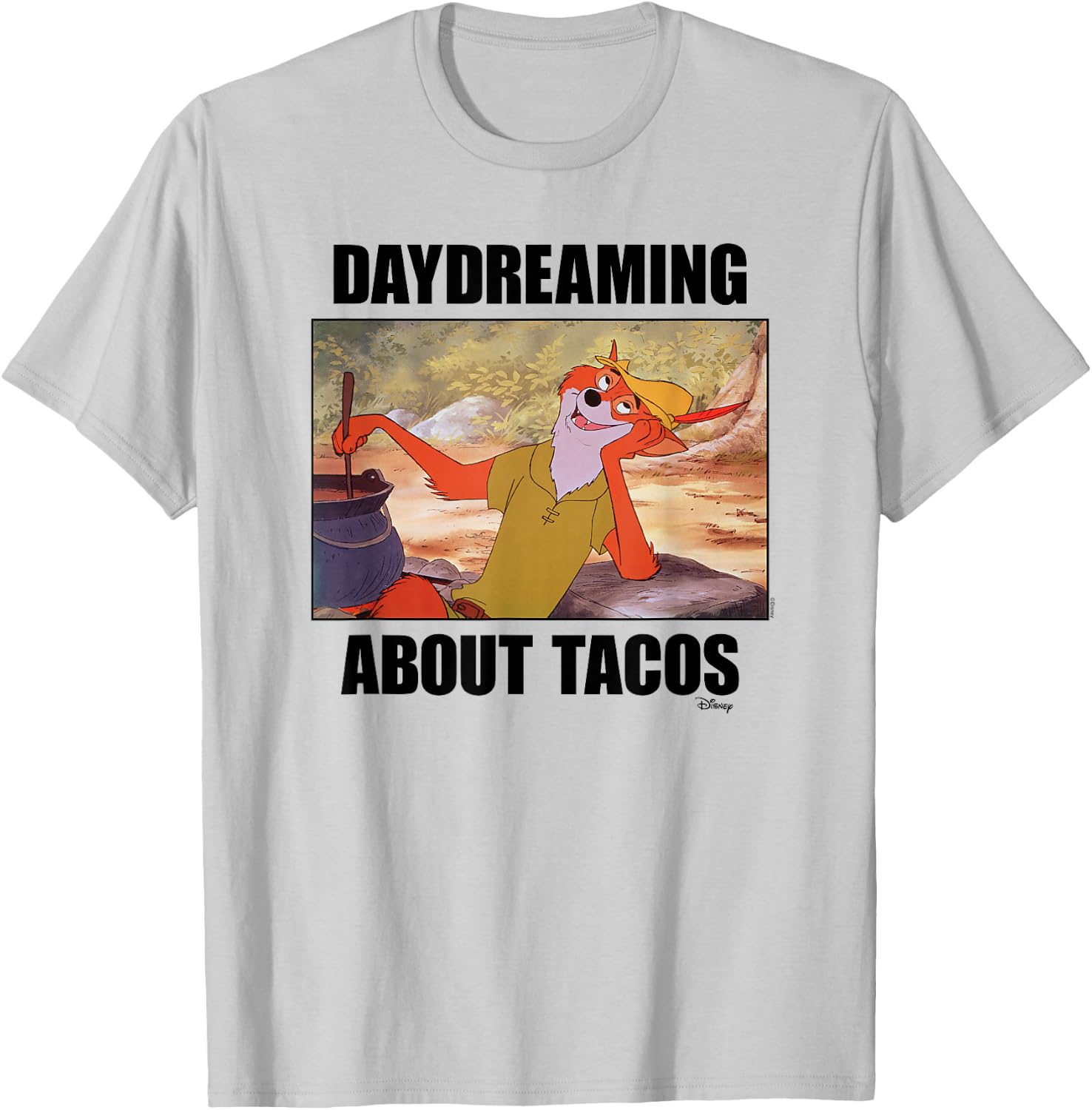Robin Hood - Daydreaming About Tacos T-Shirt - T-Shirt | Ash