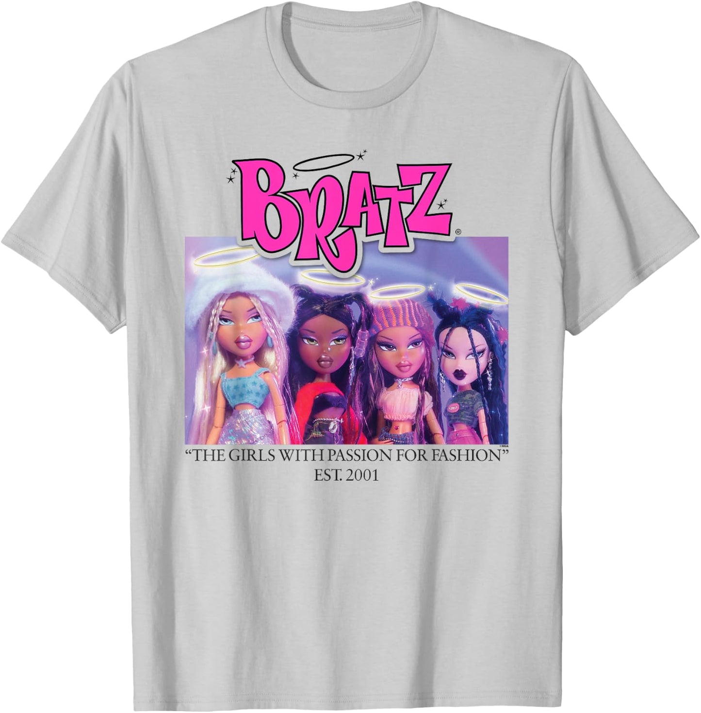 Bratz Four Angels , white, S T-Shirt - T-Shirt | Ash