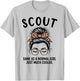 Scout Same As A Normal Girl Just Much Cooler Girl Name T-Shirt - T-Shirt | Ash