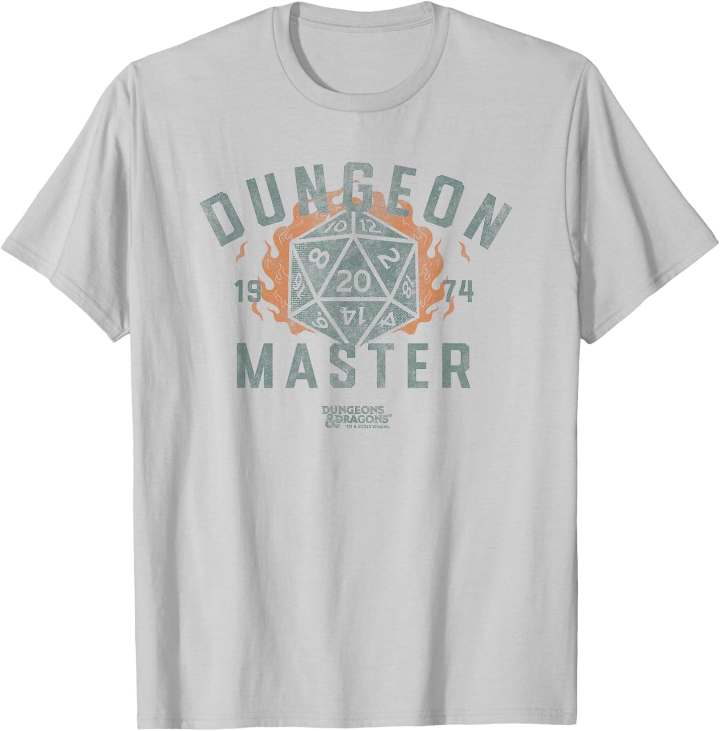 Dungeons & Dragons Dungeon Master School Club Light T-Shirt - T-Shirt | Ash