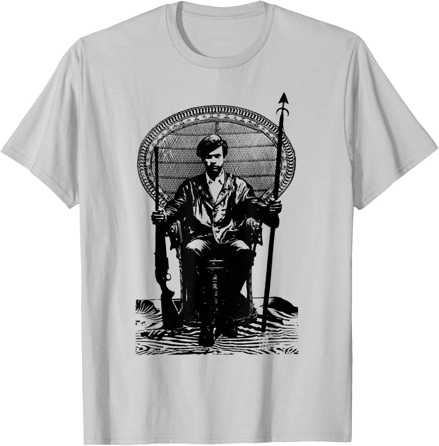 BPP Vintage Black History Self Defense Black Panthers Party Small T-Shirt - T-Shirt | Ash