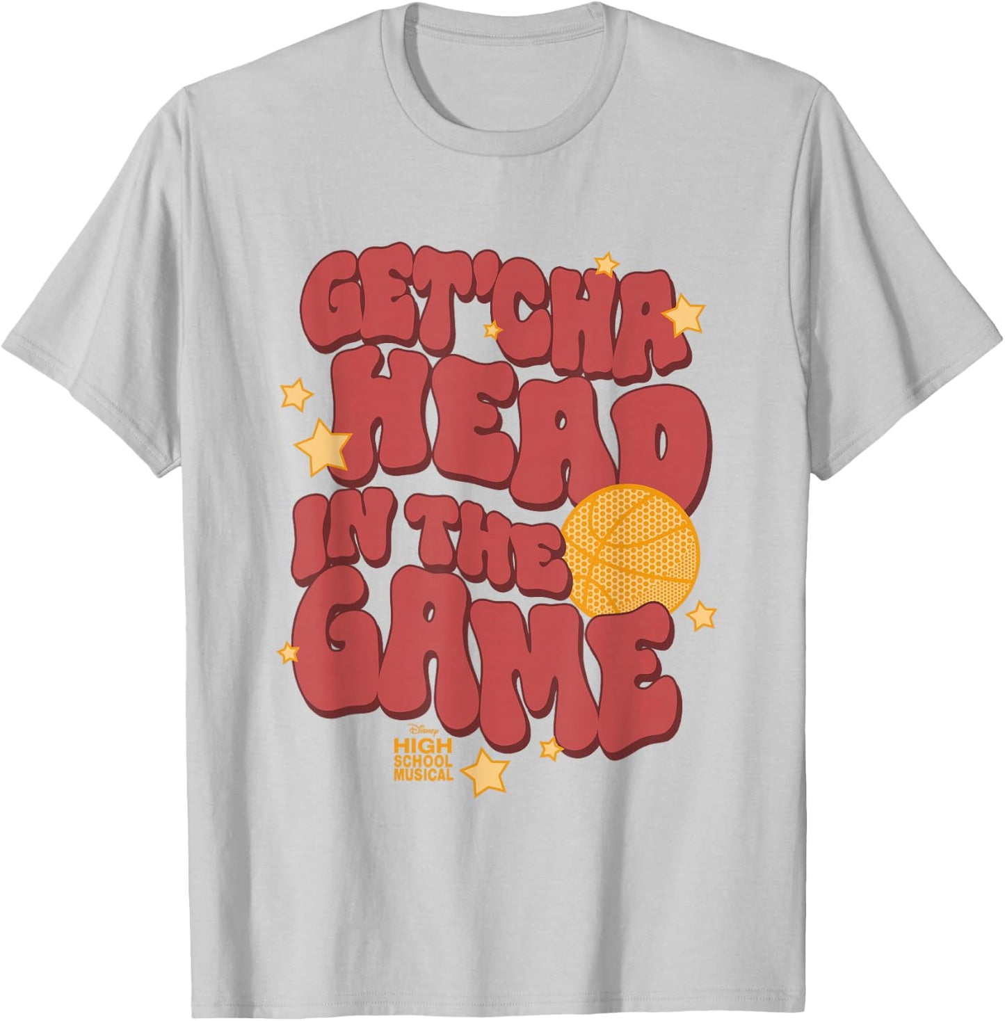 Disney High School Musical The Series Head In The Game Logo T-Shirt - T-Shirt | Ash
