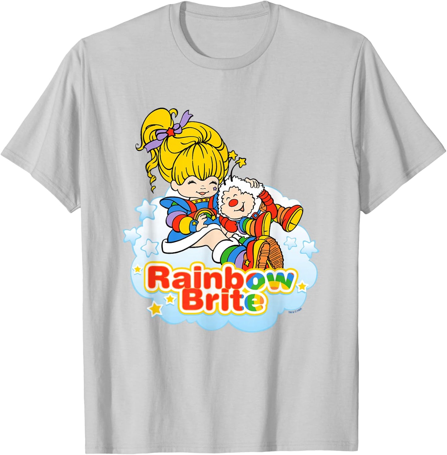 Rainbow Brite & Twink Best Friends Forever , white, S T-Shirt - T-Shirt | Ash