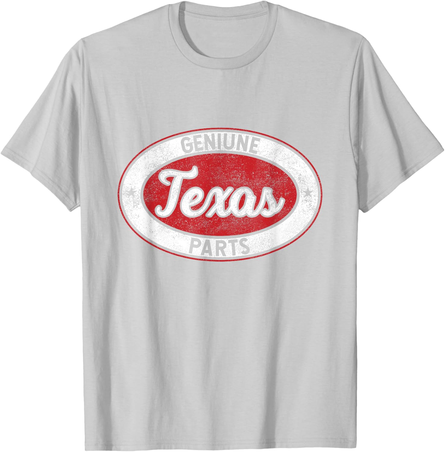 Genuine Texas Parts for Native Texans - Proud Texas T-Shirt - T-Shirt | Ash