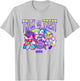 Sonic The Hedgehog Halloween Trick Or Treat Retro Neon Logo T-Shirt - T-Shirt | Ash