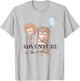 Disney 100 and Pixar's Up Carl Ellie Adventure is Out There T-Shirt - T-Shirt | Ash