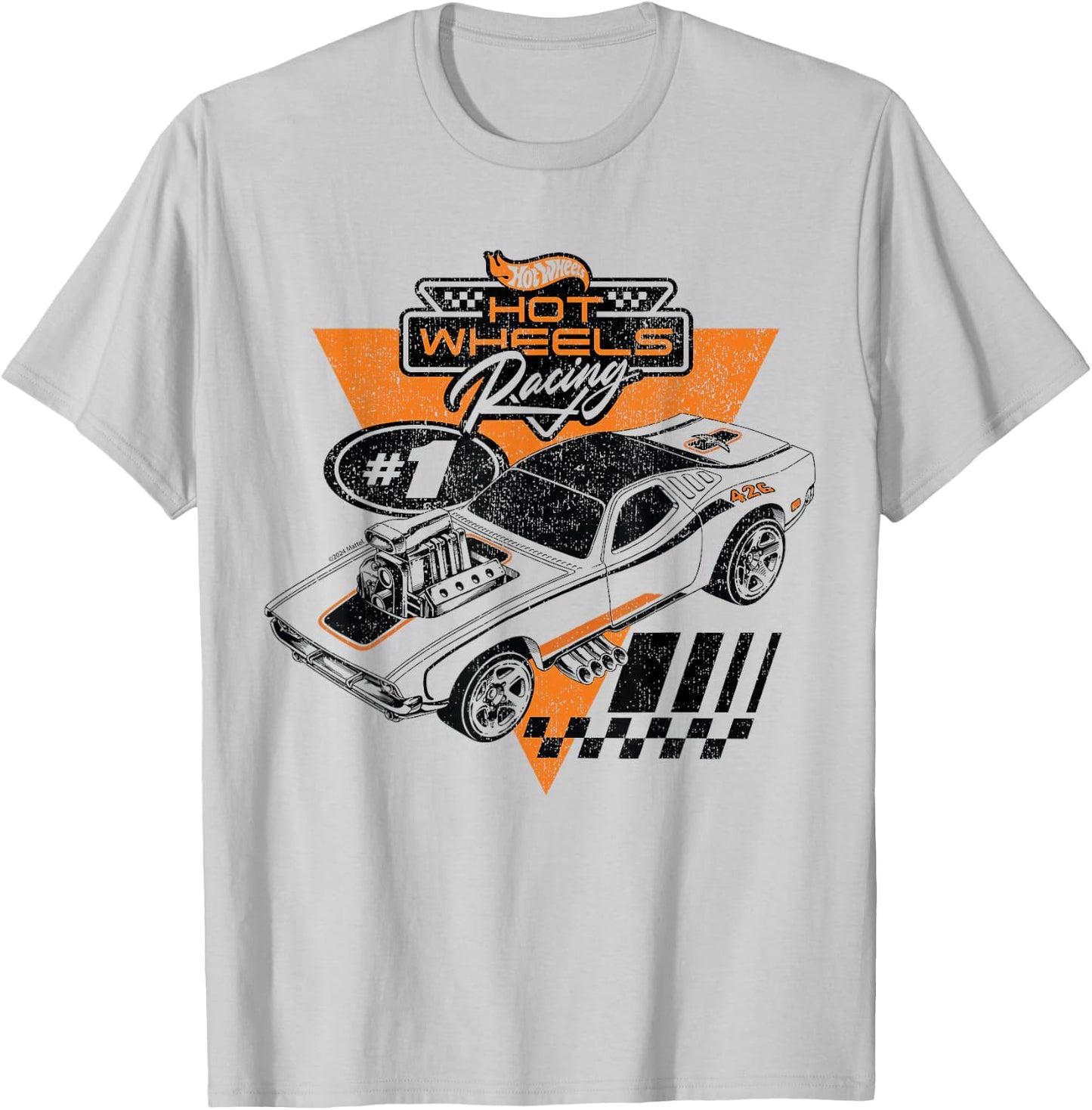 Hot Wheels - Rodger Dodger Racing T-Shirt - T-Shirt | Ash