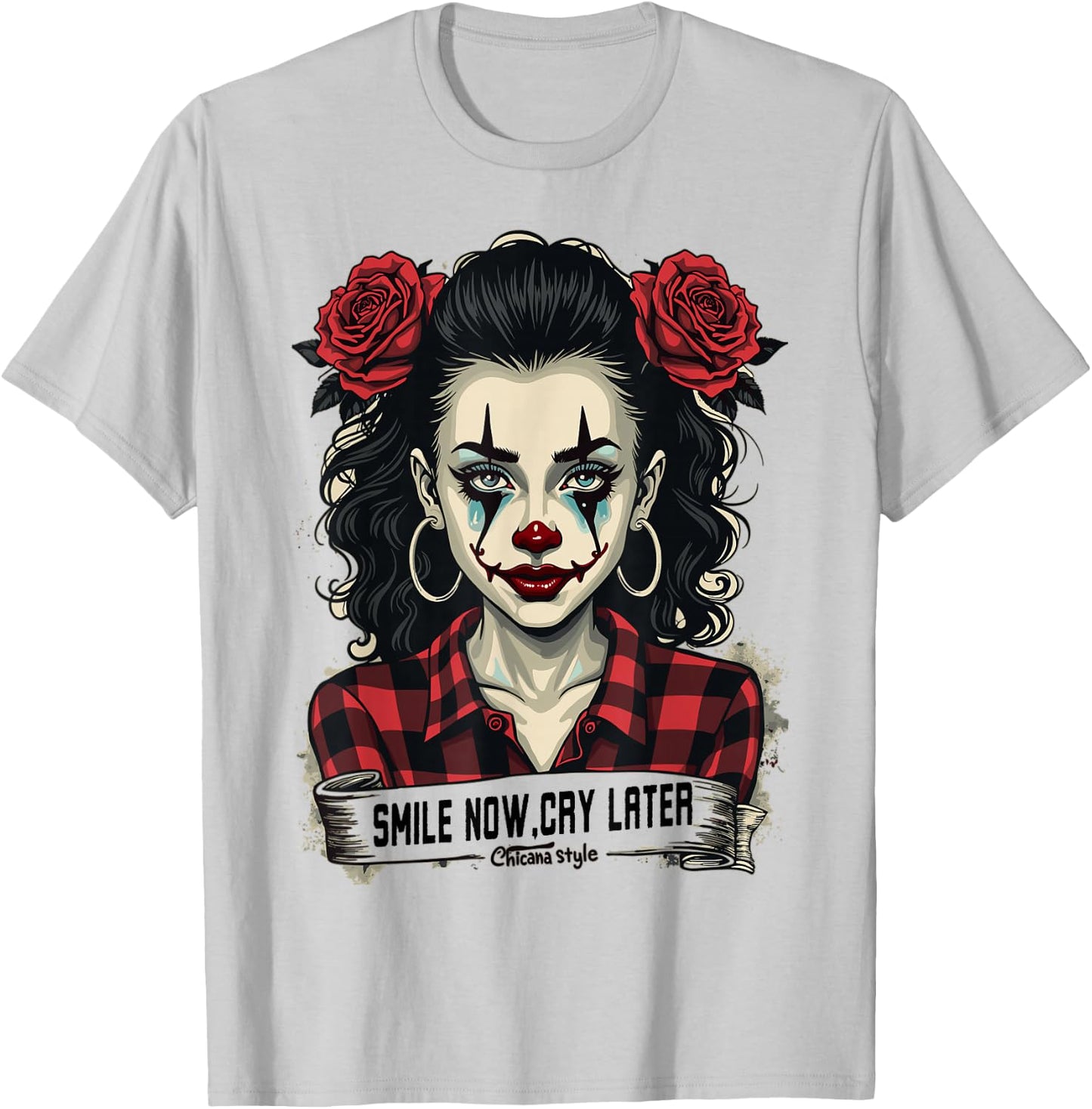 Chicana Style T-Shirt - T-Shirt | Ash