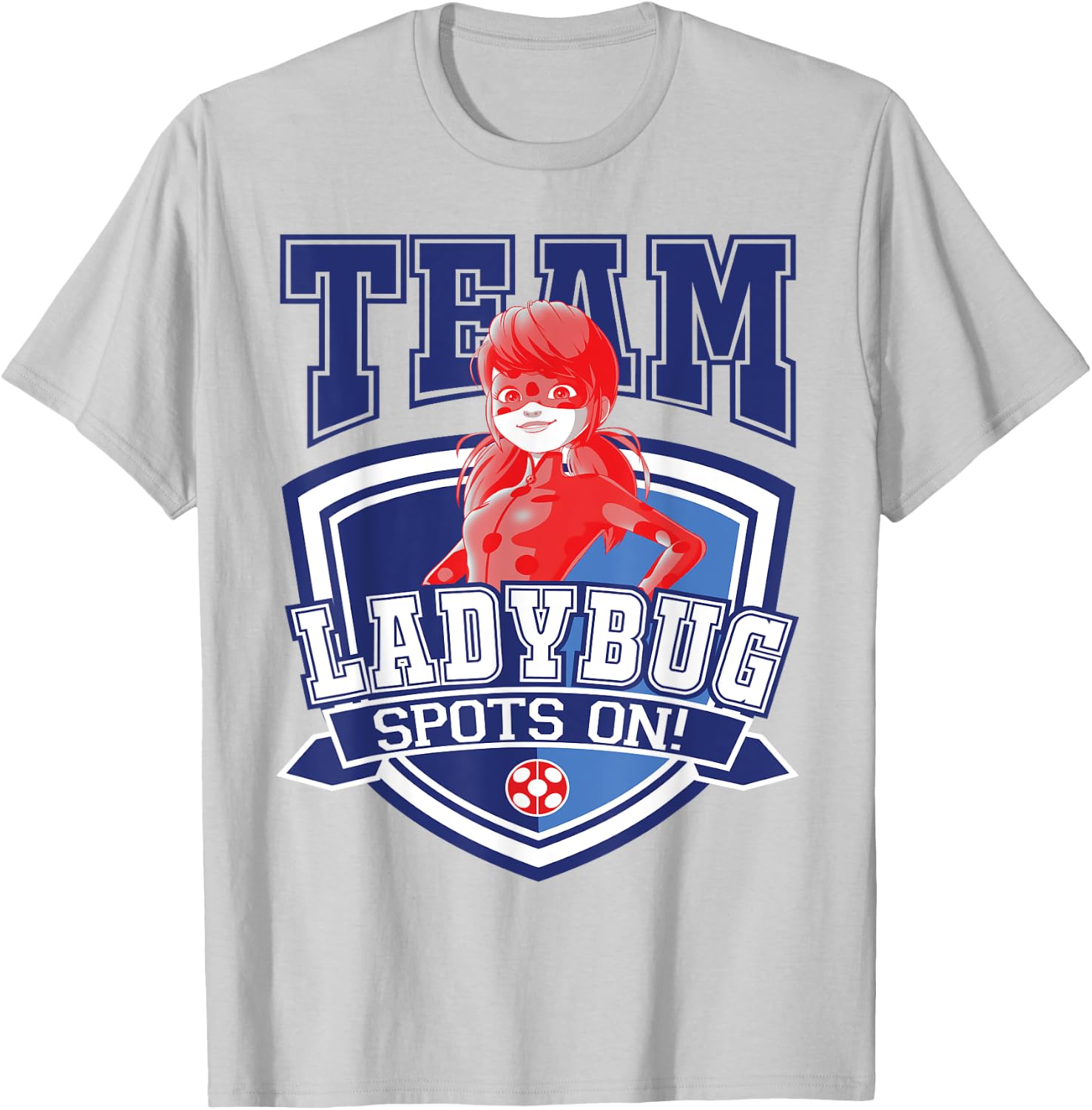 Miraculous Ladybug - Team Ladybug T-Shirt - T-Shirt | Ash
