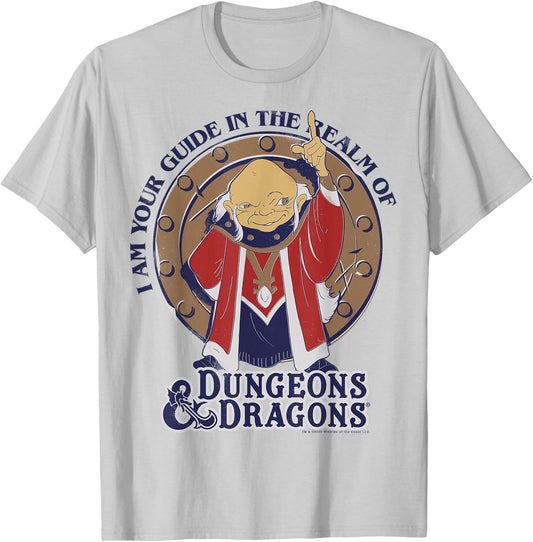 Dungeons & Dragons Dungeon Master I Am Your Guide T-Shirt - T-Shirt | Ash