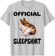 German Shepherd Dog Official Sleepshirt Pajamas Nightgown T-Shirt - T-Shirt | Ash