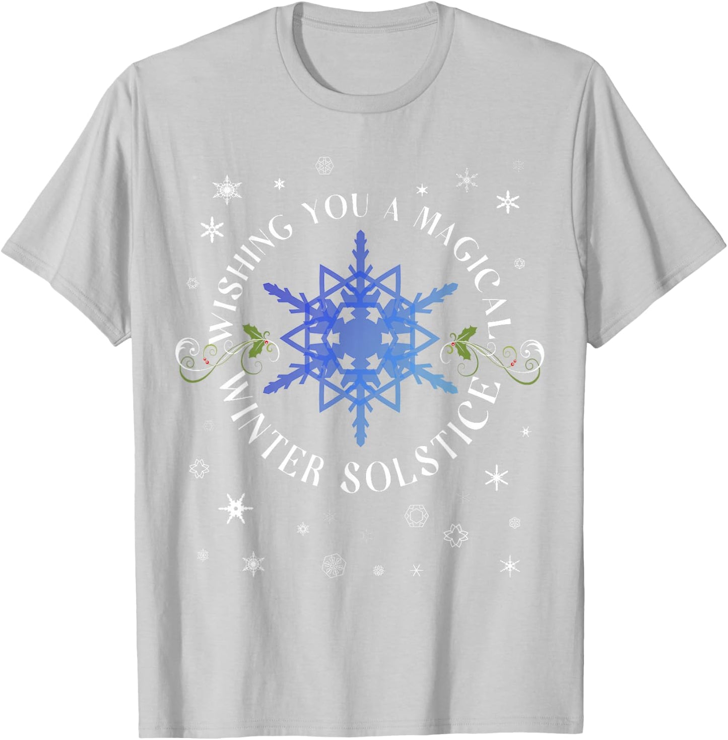 I wish you a magical winter solstice T-Shirt - T-Shirt | Ash