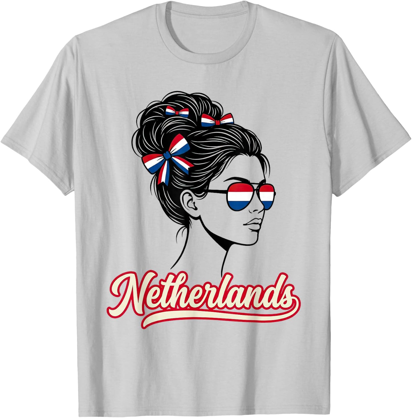 Netherlands for Woman Dutch for Girl Travel Souvenir T-Shirt - T-Shirt | Ash