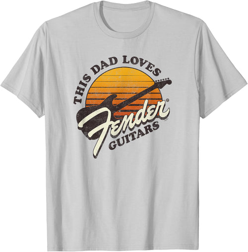 Fender Father's Day This Dad Loves Fender Guitars , gray, s