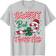 Sweet But Twisted Candy Cane Love Funny Christmas Men Women T-Shirt - T-Shirt | Ash