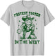 Fastest Toot in West Frog Funny Cowboy Western Fart Funny T-Shirt - T-Shirt | Ash