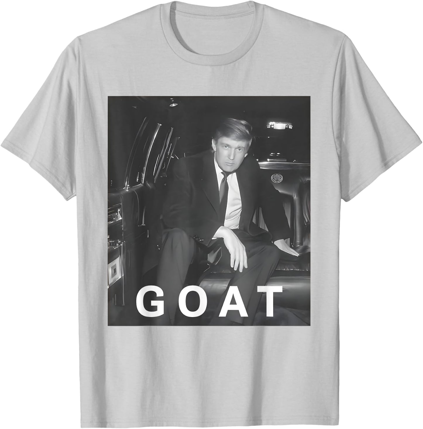 Trump GOAT Donald Trump 2024 Funny Take America Back T-Shirt - T-Shirt | Ash