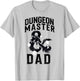 Dungeons & Dragons Father's Day Daddy Dungeon Master T-Shirt - T-Shirt | Ash