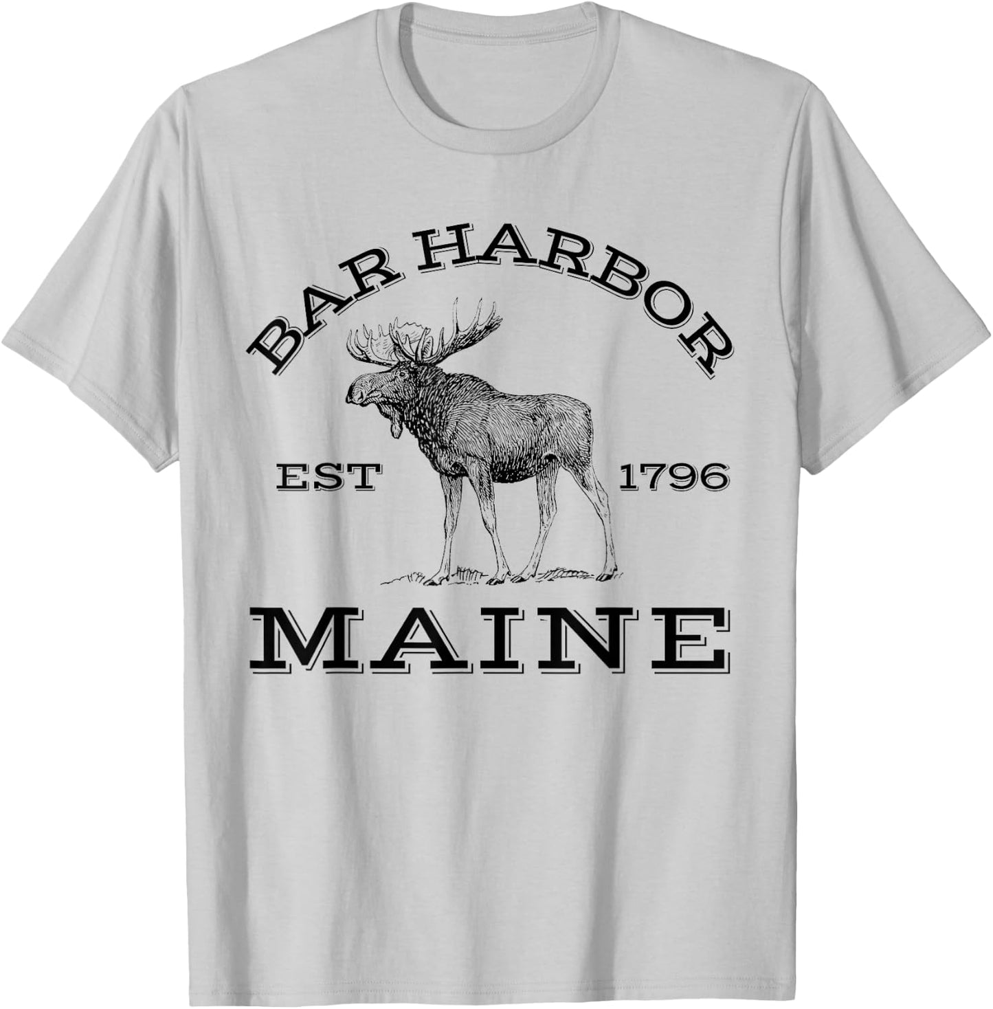 Bar Harbor T-Shirt - T-Shirt | Ash