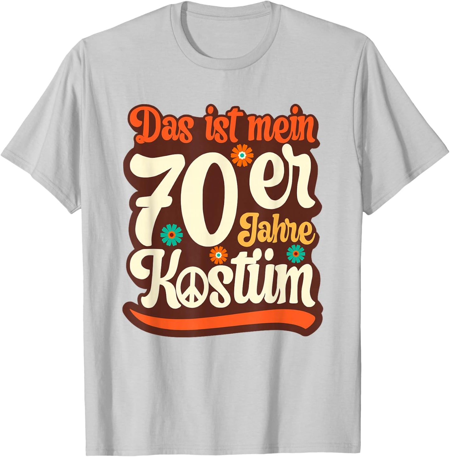 Das ist mein 70s Costume Outfit Party Women's & Men's , orange T-Shirt - T-Shirt | Ash