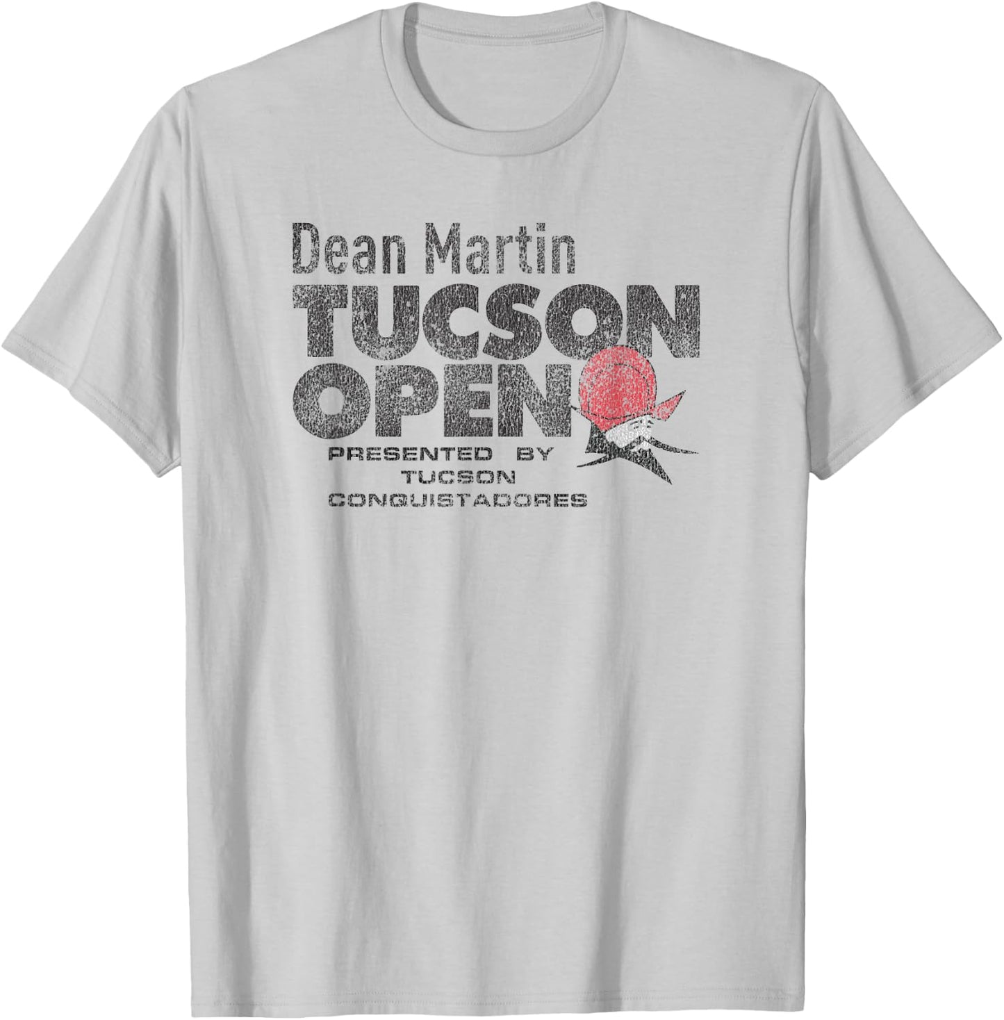 PGA Tour Retro Dean Martin Tucson Open Officially Licensed T-Shirt - T-Shirt | Ash
