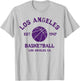 Vintage Los Angeles Basketball Est 1947 Distressed T-Shirt - T-Shirt | Ash