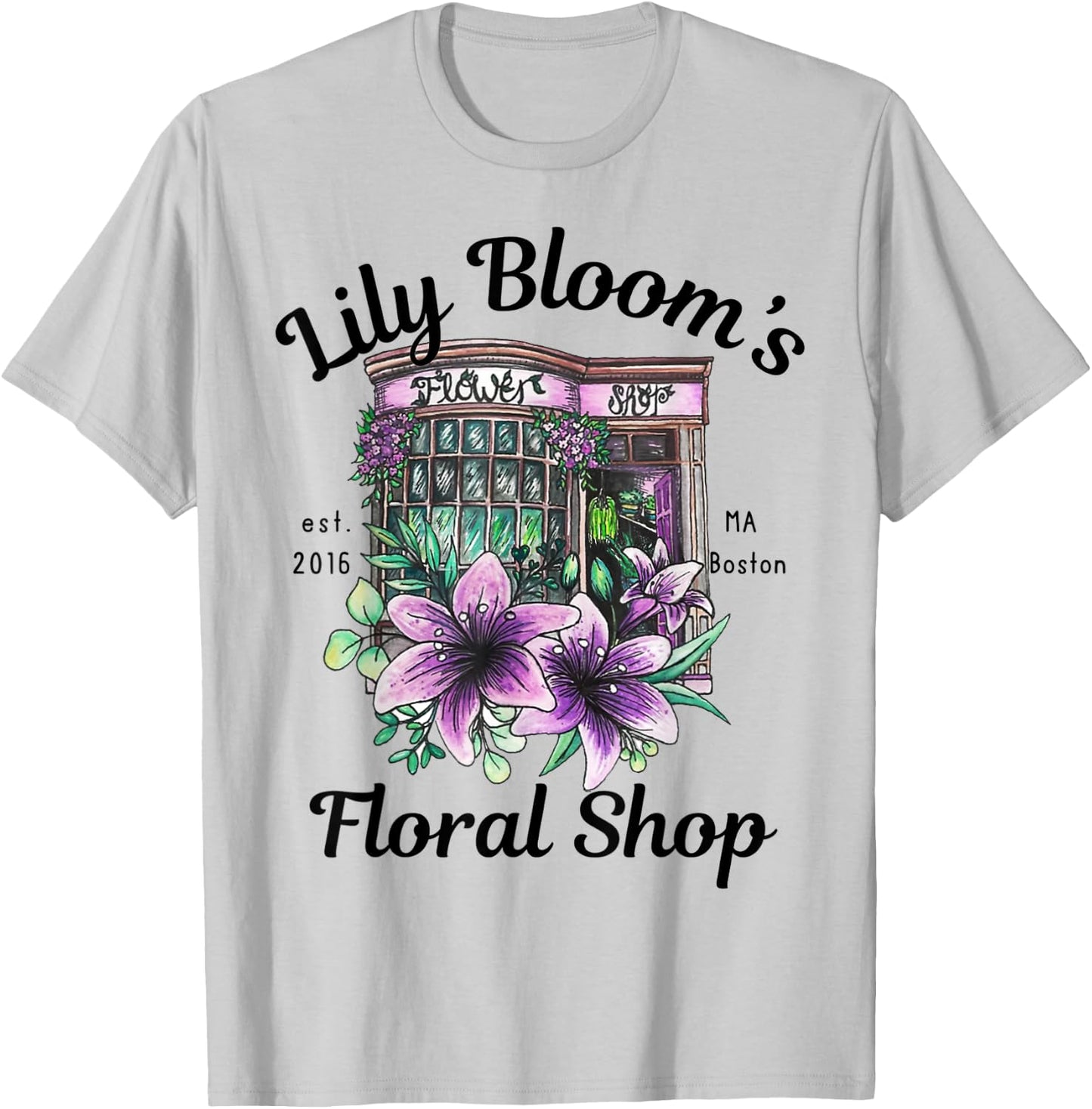 Lily Blooms Floral Shop It-Starts-With Us Bookish T-Shirt - T-Shirt | Ash