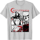 Castlevania Black & White Comic Panels T-Shirt - T-Shirt | Ash