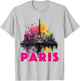 Paris Outfit for French Men and Women France , White T-Shirt - T-Shirt | Ash