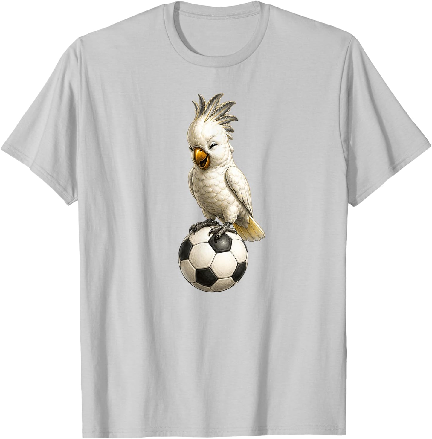 Kakadu für Fans von süßen Maskottchen T-Shirt - T-Shirt | Ash