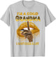 Lips I'm A Good Grandma I Just Cuss A Lot Melanin Leopard T-Shirt - T-Shirt | Ash