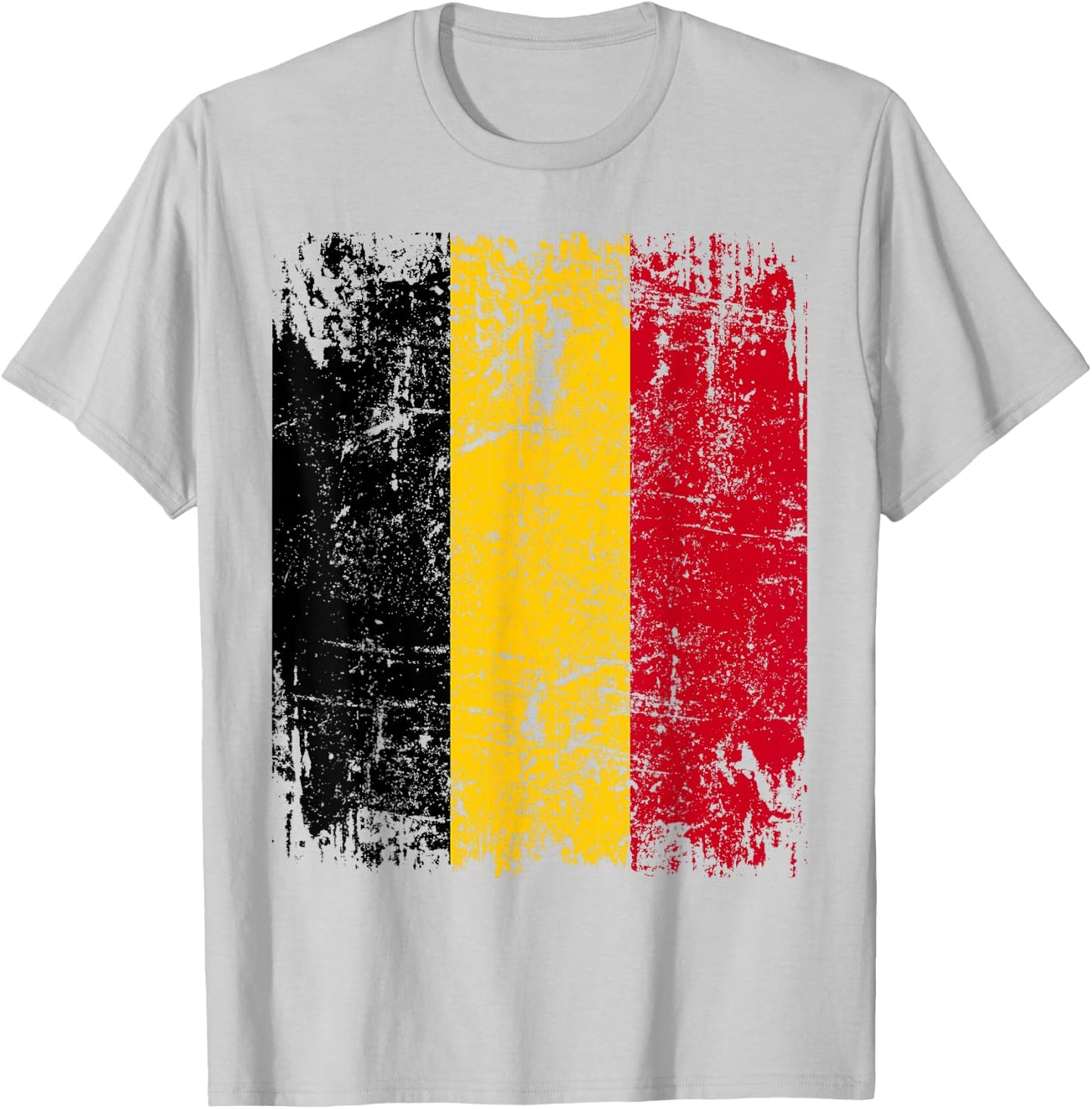 BELGIUM Flag | Men Women Kids BELGIUM , white, S T-Shirt - T-Shirt | Ash