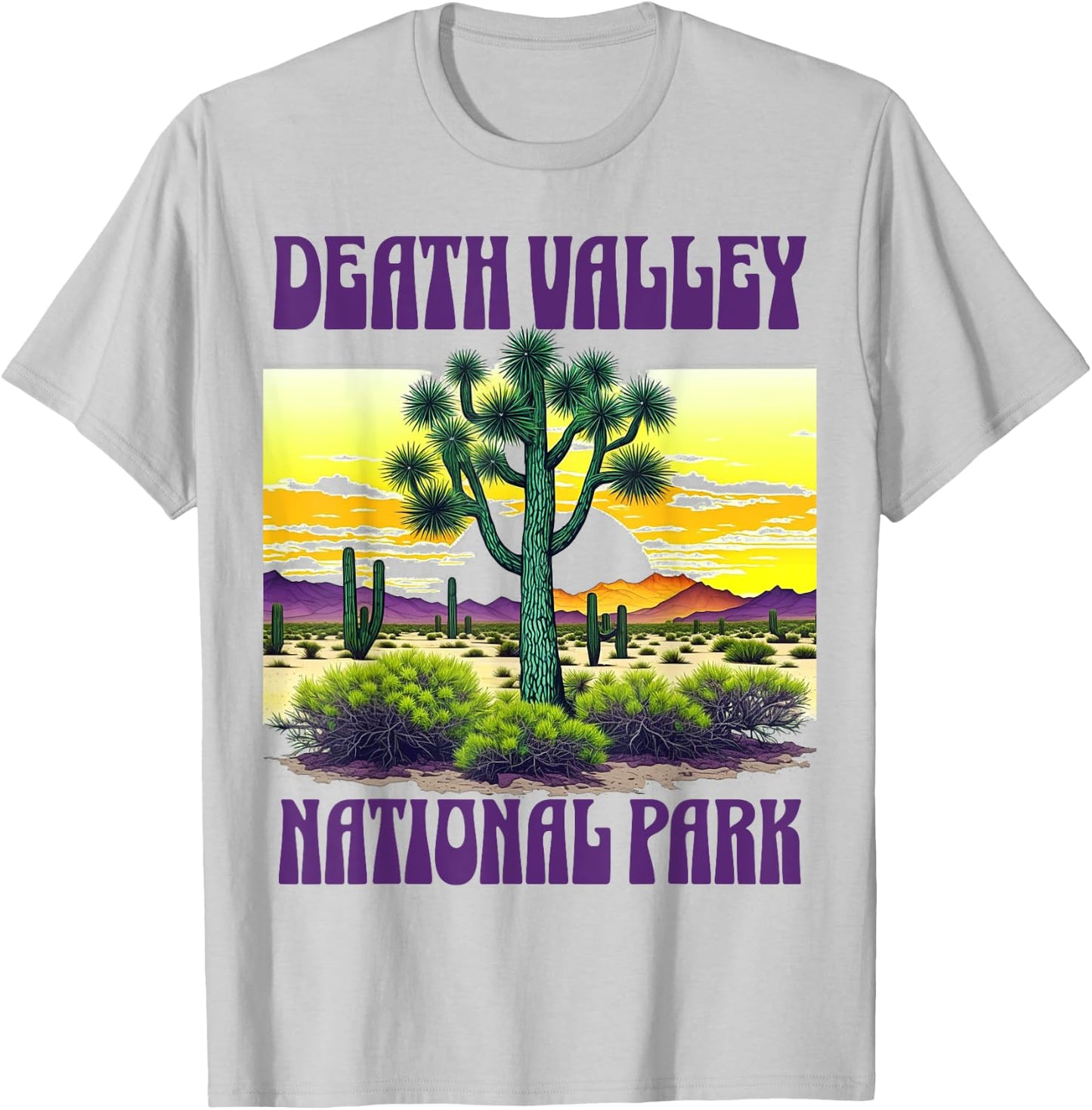 Death Valley National Park T-Shirt - T-Shirt | Ash
