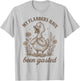 Funny My Flabbers Have Been Gasted Retro Silly Goose T-Shirt - T-Shirt | Ash