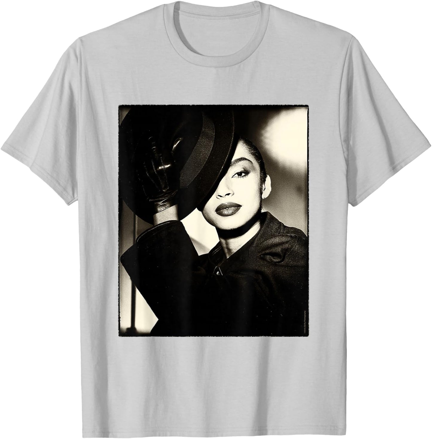 Photograph Chris Duffy Sade 1985 , grey, S T-Shirt - T-Shirt | Ash