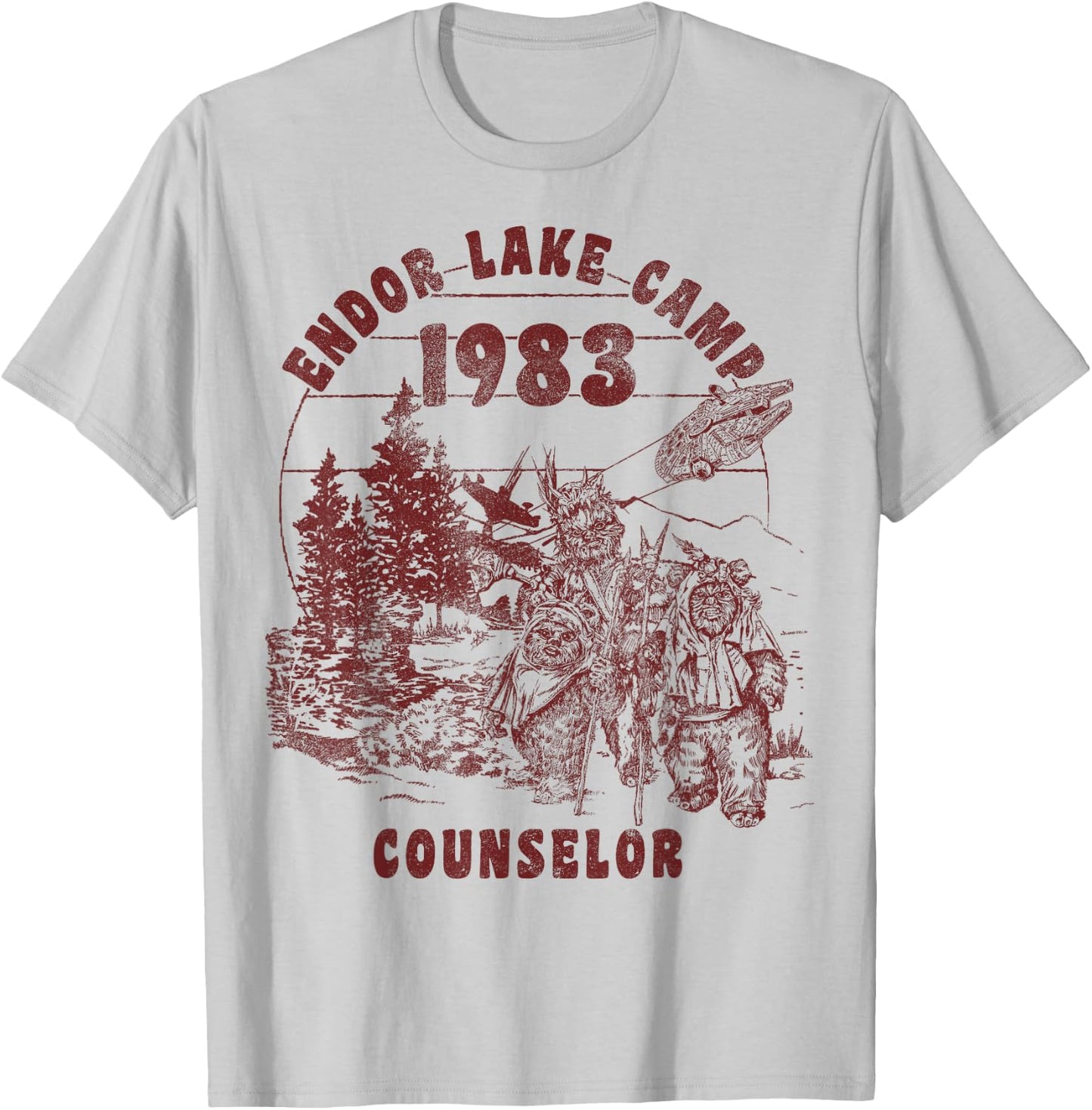 Star Wars Endor Camp Counselor T-Shirt - T-Shirt | Ash