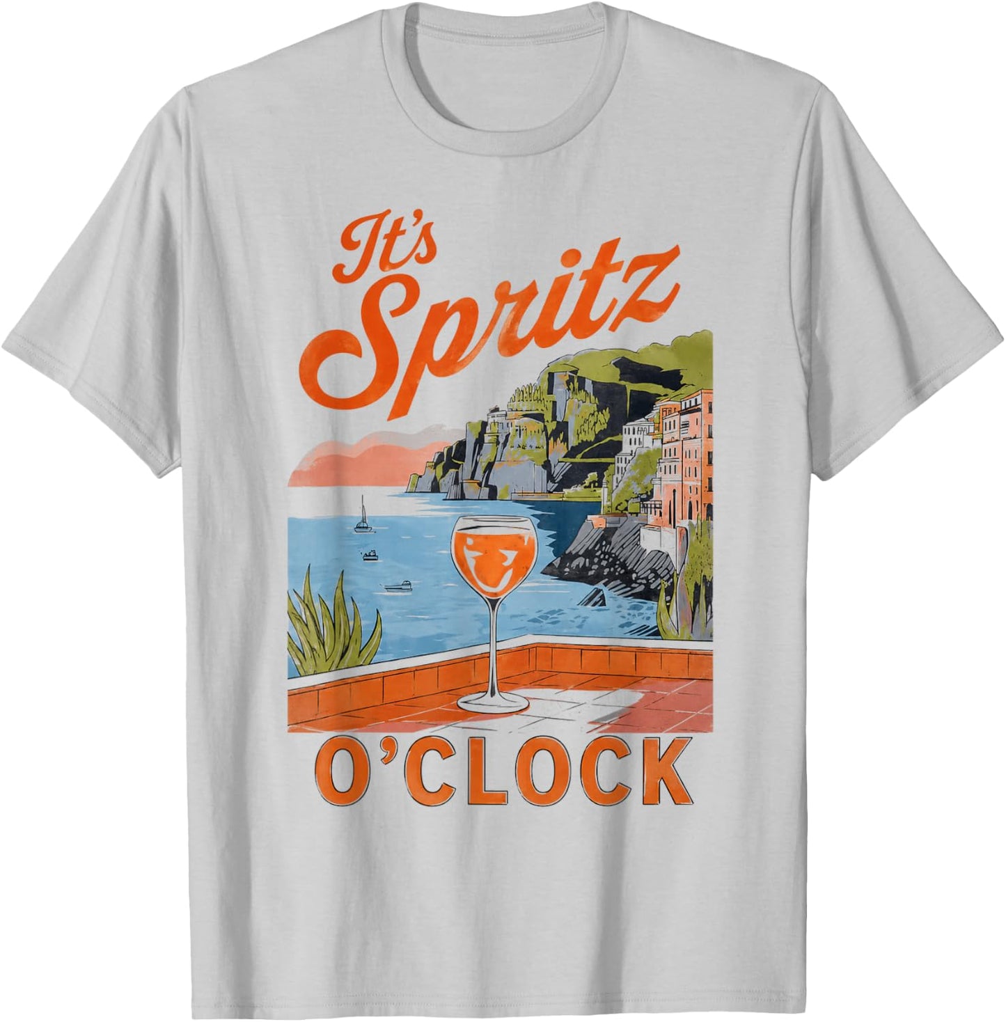 It's Spritz O'Clock T-Shirt - T-Shirt | Ash