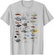 Oceanography Ocean Zoology biologists sailing Mollusk T-Shirt - T-Shirt | Ash