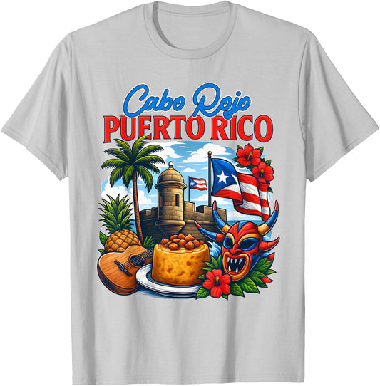 Cabo Rojo Puerto Rico Vacation Matching Family Group Travel T-Shirt - T-Shirt | Ash