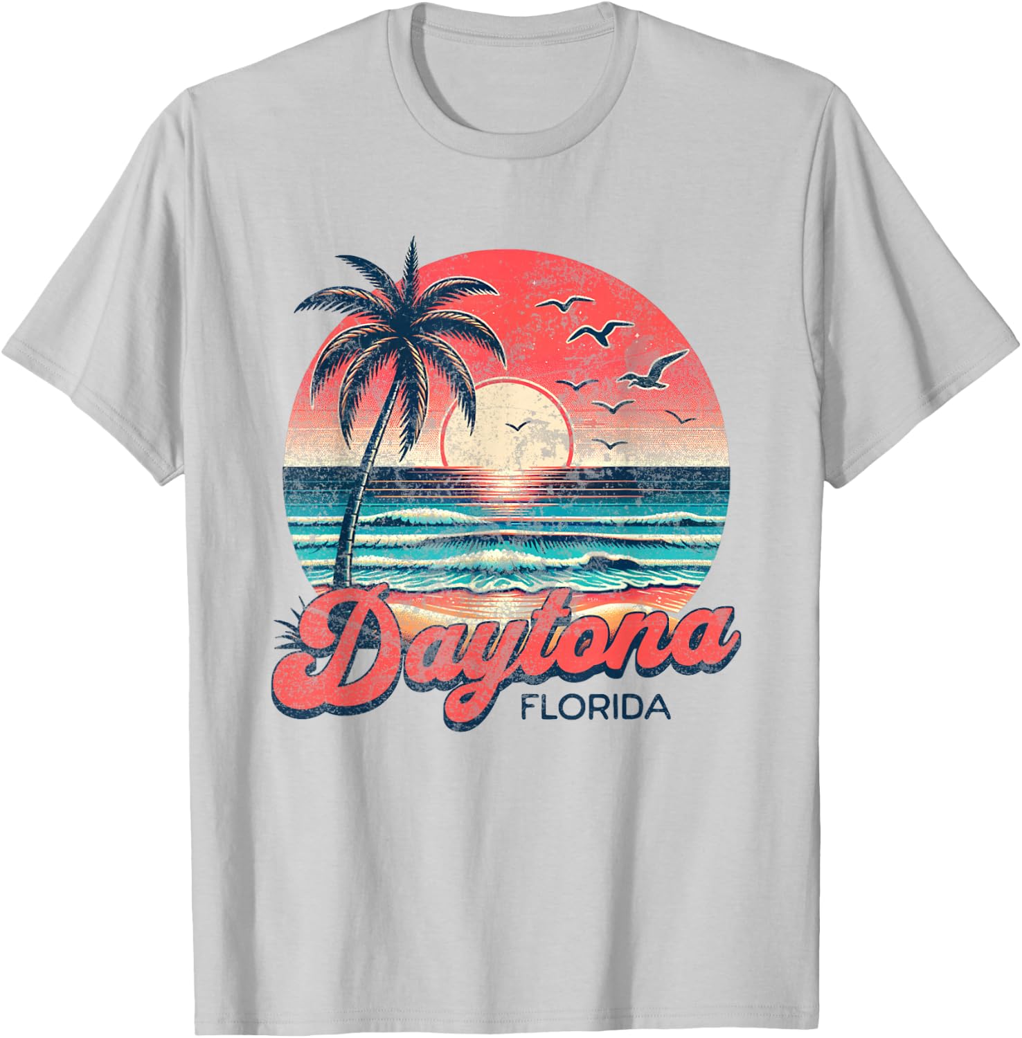 Daytona , white, S T-Shirt - T-Shirt | Ash
