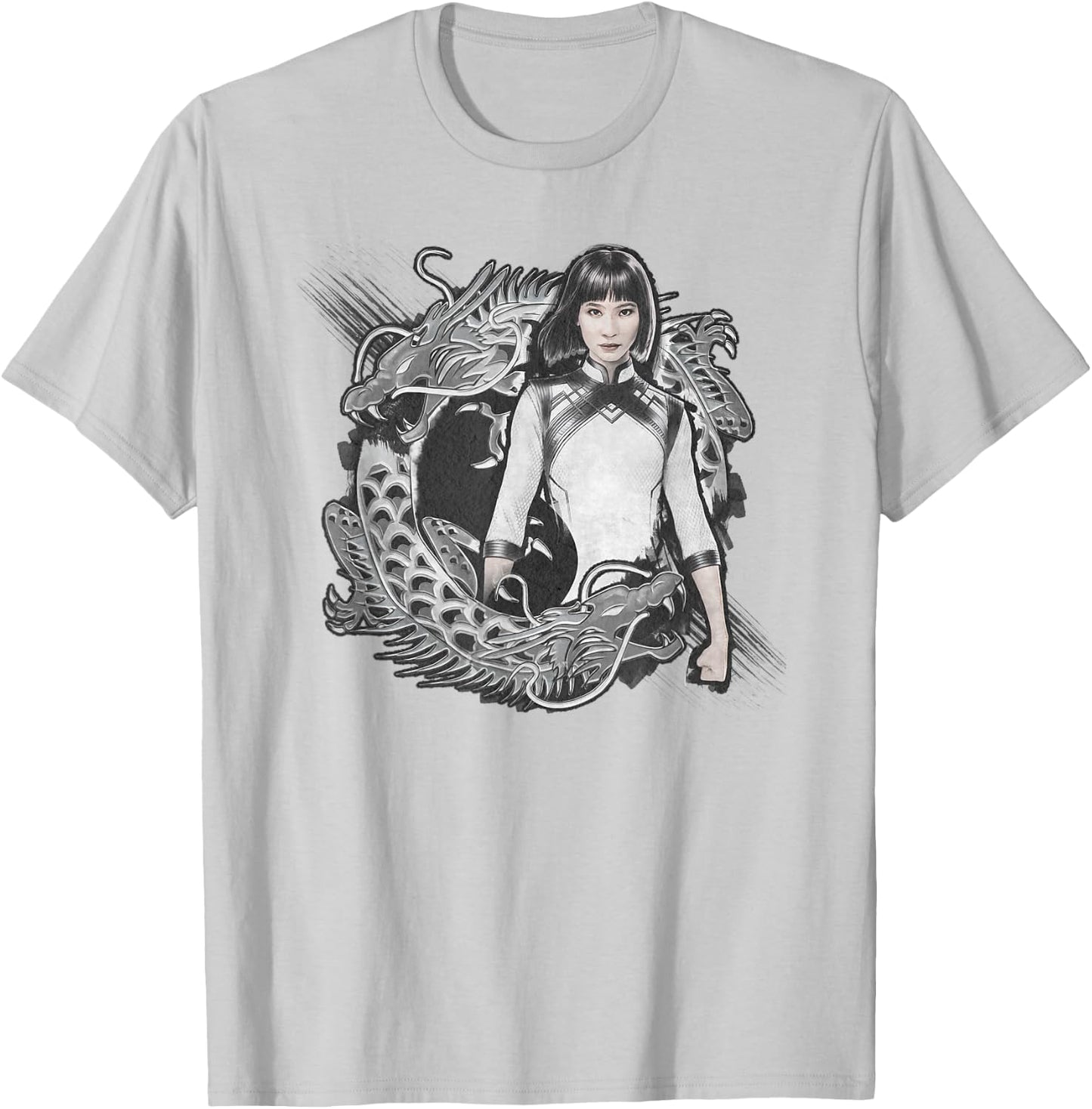 Marvel Shang-Chi Xialing Dragon T-Shirt - T-Shirt | Ash